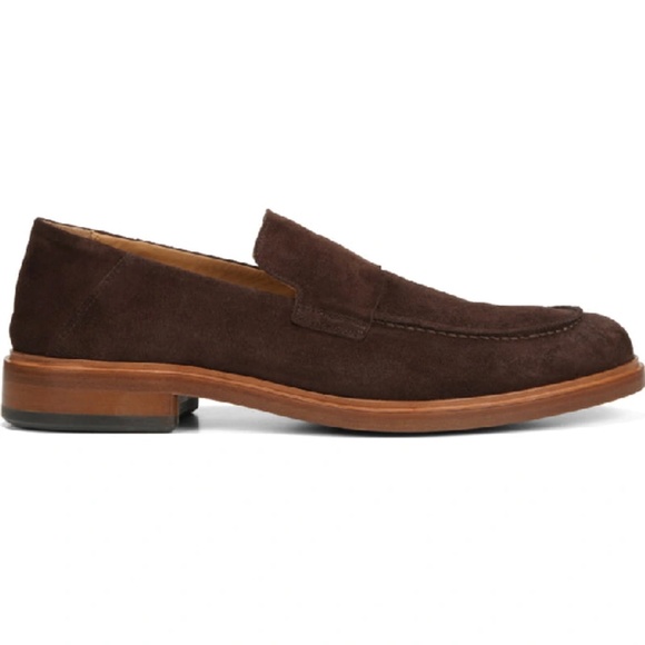 Vince - Barry Sport Suede Loafers - Brown - Size 10 main image 7